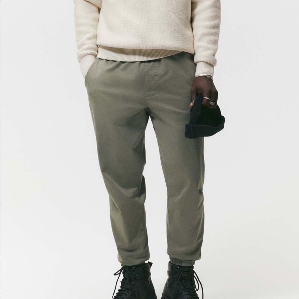 ZARA Mens Green Joggers